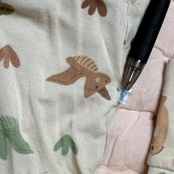 Dino Posh Peanut Jammies - Picture 8 of 8